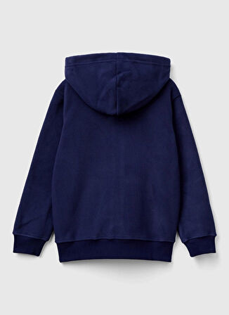 Benetton Erkek Çocuk Lacivert Sweatshırt 3H6RC502L