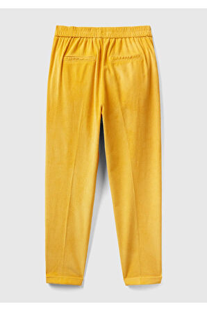 United Colors Of Benetton Kadın / Kız Hardal Sarısı Pantolon (Model Kodu: 123A4Ha2556K4 )