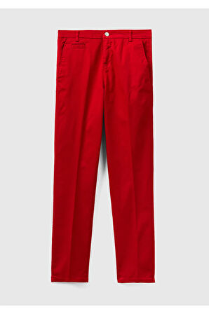 United Colors Of Benetton Kadın / Kız Bordo Pantolon (Model Kodu: 123A4Gd7558S3 )