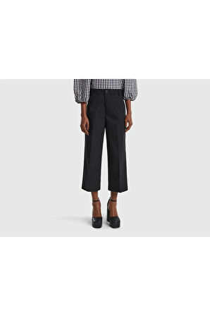 United Colors Of Benetton Kadın / Kız Siyah Pantolon (Model Kodu: 124P41Eadf03U )