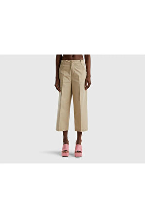 United Colors Of Benetton Kadın / Kız Bej Pantolon (Model Kodu: 123P41Eadf03U )
