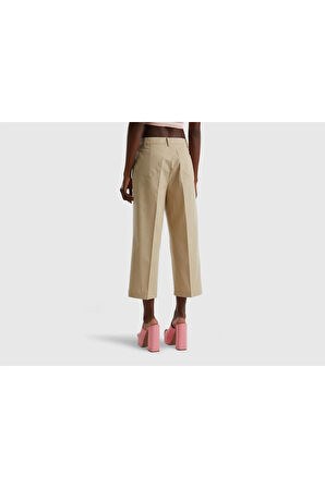 United Colors Of Benetton Kadın / Kız Bej Pantolon (Model Kodu: 123P41Eadf03U )