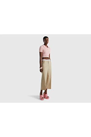 United Colors Of Benetton Kadın / Kız Bej Pantolon (Model Kodu: 123P41Eadf03U )