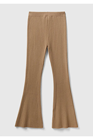 United Colors Of Benetton Kadın / Kız Kahverengi Pantolon (Model Kodu: 123A1044Df00G )