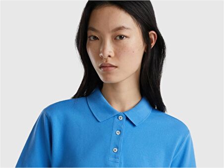 BENETTON KADIN POLO YAKA TSHİRT