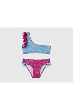 United Colors of Benetton Kız Çocuk Mavi Bikini Model Kodu: 623P31IU0K01I