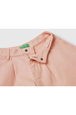 United Colors Of Benetton Kadın / Kız Beyaz Şort (Model Kodu: 223P4Rısc9019 )