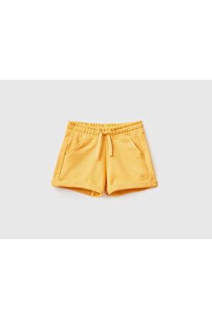 United Colors Of Benetton Kadın / Kız Mavi Şort (Model Kodu: 223P3J68C901C )