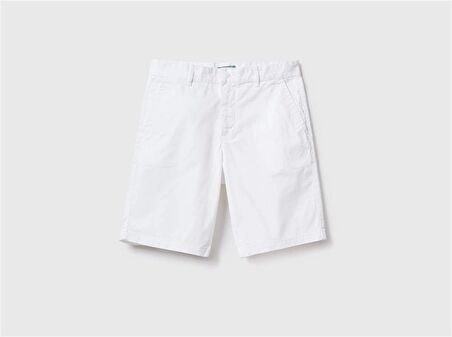 BENETTON ERKEK CHINO BERMUDA ŞORT