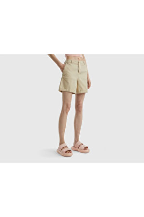 United Colors of Benetton Kadın Bej Şort Model Kodu: 124P4CDR592G4