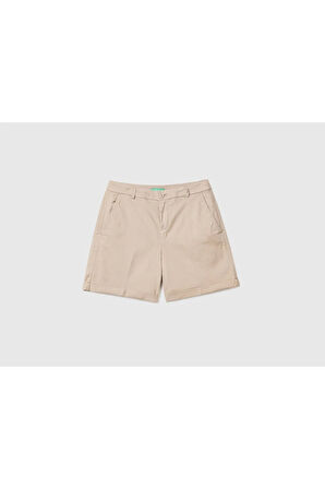 United Colors of Benetton Kadın Bej Şort Model Kodu: 124P4CDR592G4