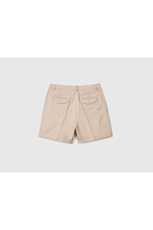 United Colors of Benetton Kadın Bej Şort Model Kodu: 124P4CDR592G4