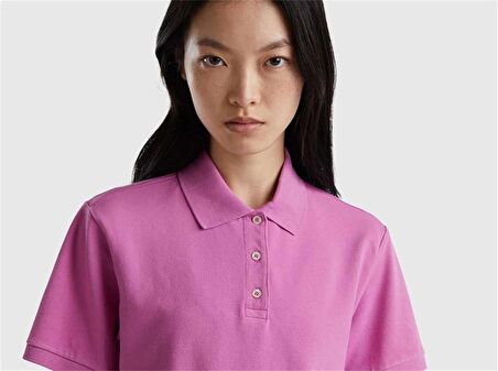 BENETTON KADIN POLO YAKA TSHİRT