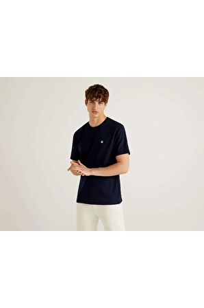 United Colors of Benetton Erkek Lacivert Tişört Model Kodu: 124P3MI5J1AF7