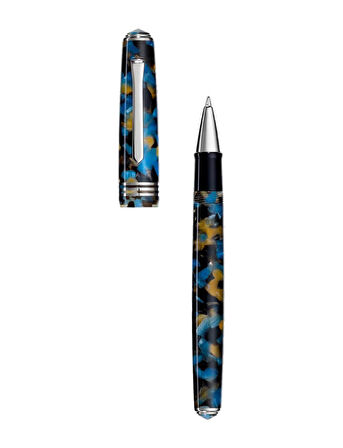 Tibaldi Samarkand Mavi Reçine Rollerball Kalem N60-681_RB