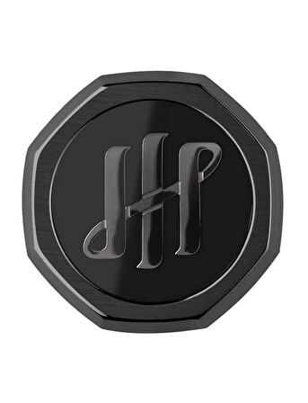 Montegrappa Otto Effortless Complexity IP Ultra Siyah Kol Düğmesi IDZ8CLB0