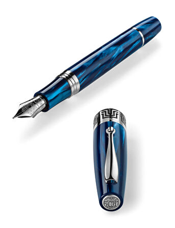 Montegrappa Extra 1930 Extra by Name. Extra by Nature. Akdeniz Mavisi Dolma Kalem - F Uç ISEXF22B