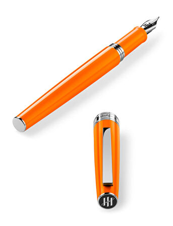 Montegrappa Armonia Greatness Starts Small Turuncu Dolma Kalem - M Uç ISA1R3AO