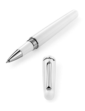 Montegrappa Elmo 01 The Peoples Beyaz Roller Kalem ISEORRAW
