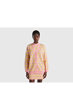 United Colors Of Benetton Kadın / Kız Kırmızı Hırka (Model Kodu: 123P1094E601S )