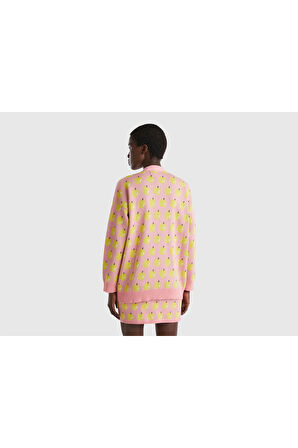 United Colors Of Benetton Kadın / Kız Kırmızı Hırka (Model Kodu: 123P1094E601S )