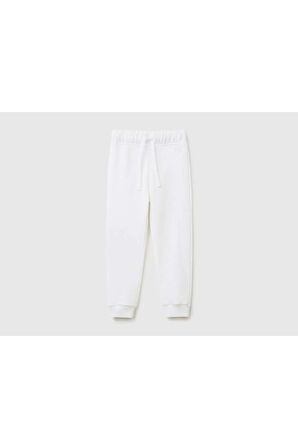 United Colors of Benetton Kız Çocuk Beyaz Eşofman Altı Model Kodu: 224P3J70GF01N