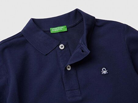 United Colors of Benetton 3089C300Q Polo Yaka Erkek Çocuk T-shirt