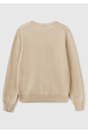 United Colors Of Benetton Kadın / Kız Bej Hırka (Model Kodu: 124A1002D5485 )