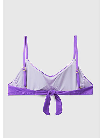 Benetton Kadın Arkadan Bağlamalı Bikini Üst Plaj Modası