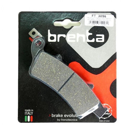 Brenta Organik Fren Balata Ft 3096 Aprilia Scarabeo 200 2007-2009 Kymco Xtown 125i (193 - 324)
