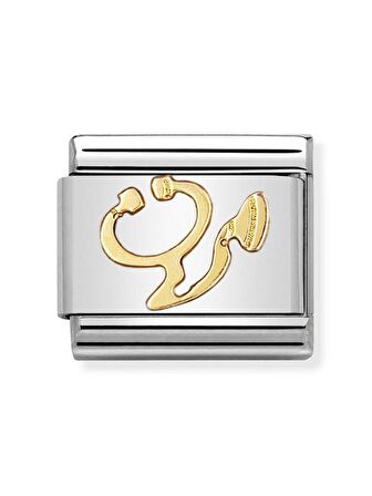 Composable Classic Dekoratif Link - Günlük Hayat - Stetoskop - (17 Stethoscope) 18K Altın