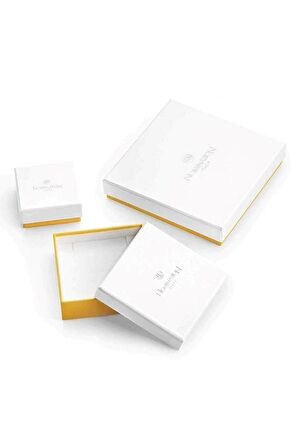 Composable Classic Dekoratif Link - Harfler Siyah - D - (04 D) 18K Altın