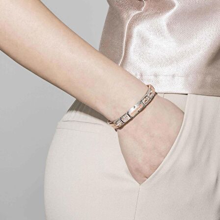 Composable Classic Dekoratif Link - Kabartma - Balet -  9K Rose Altın