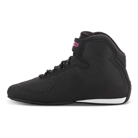 Alpinestars Stella Sektor Korumalı Kadın Motosiklet Botu Siyah  Fuşya