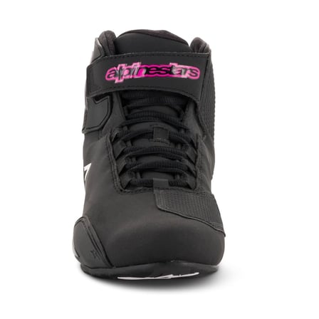 Alpinestars Stella Sektor Korumalı Kadın Motosiklet Botu Siyah  Fuşya