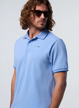 North Sails Mavi Erkek Polo T-Shirt NS0000692452