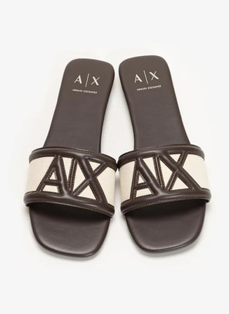 Armani Exchange Kahverengi Kadın Terlik XW002568