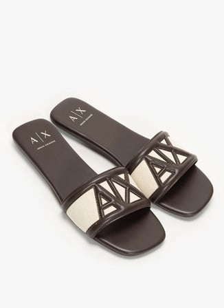 Armani Exchange Kahverengi Kadın Terlik XW002568