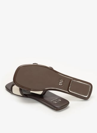 Armani Exchange Kahverengi Kadın Terlik XW002568