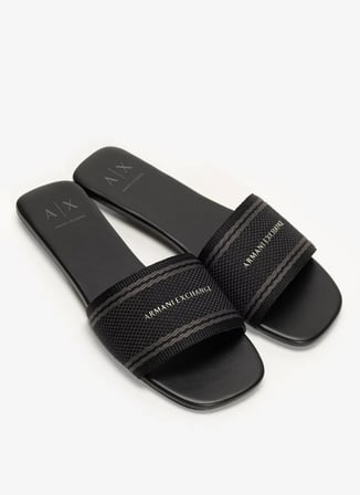 Armani Exchange Siyah Kadın Terlik XW002569
