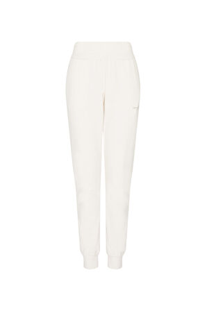 Kadın Regular Fit Logolu Jogger Eşofman Altı - Krem | L