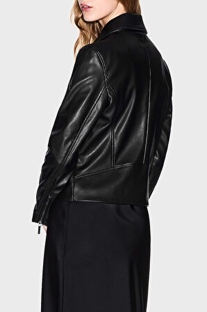 Armani Exchange Bayan Deri Ceket XW001433 AF16618 UC001