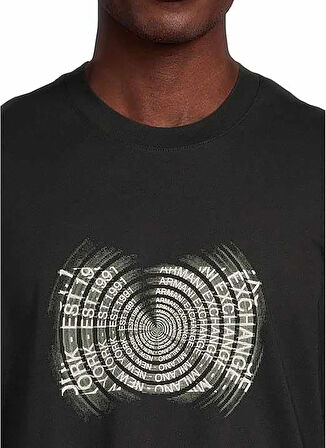 Armani Exchange Bisiklet Yaka Siyah Erkek T-Shirt XM001469AF12308MC307 T-Shirt