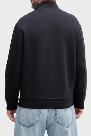 Armani Exchange Pamuklu Regular Fit Yarım Fermuarlı Dik Yaka Sweat Erkek SWEAT XM001295 AF10818 UB101 LACİVERT