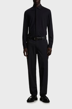 Emporio Armani Regular Fit Normal Bel Düz Paça Kot Pantolon Erkek KOT PANTOLON EM001010 AF18502 UB118 LACİVERT