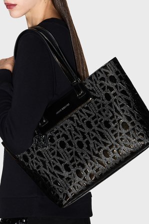 Armani Exchange Logolu Omuz Askılı Çanta Kadın ÇANTA XW001481 AF17290 UC001 SİYAH