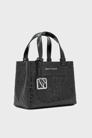 Armani Exchange Logolu Çıkarılabilir Askılı Çanta Kadın ÇANTA XW001576 AF17290 UC001 SİYAH