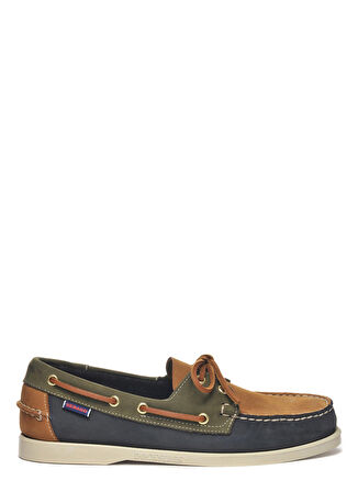 Sebago Nubuk Lacivert - Yeşil Erkek Günlük Ayakkabı 7111M2W