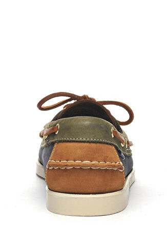 Sebago Nubuk Lacivert - Yeşil Erkek Günlük Ayakkabı 7111M2W