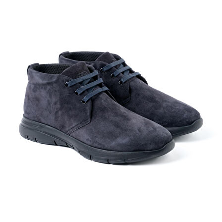 Erkek Bot 19A5 Frau WAXY Desert Boot Blu